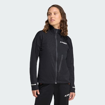 ADIDAS TERREX Sports jacket 'Xperior' in Black: front