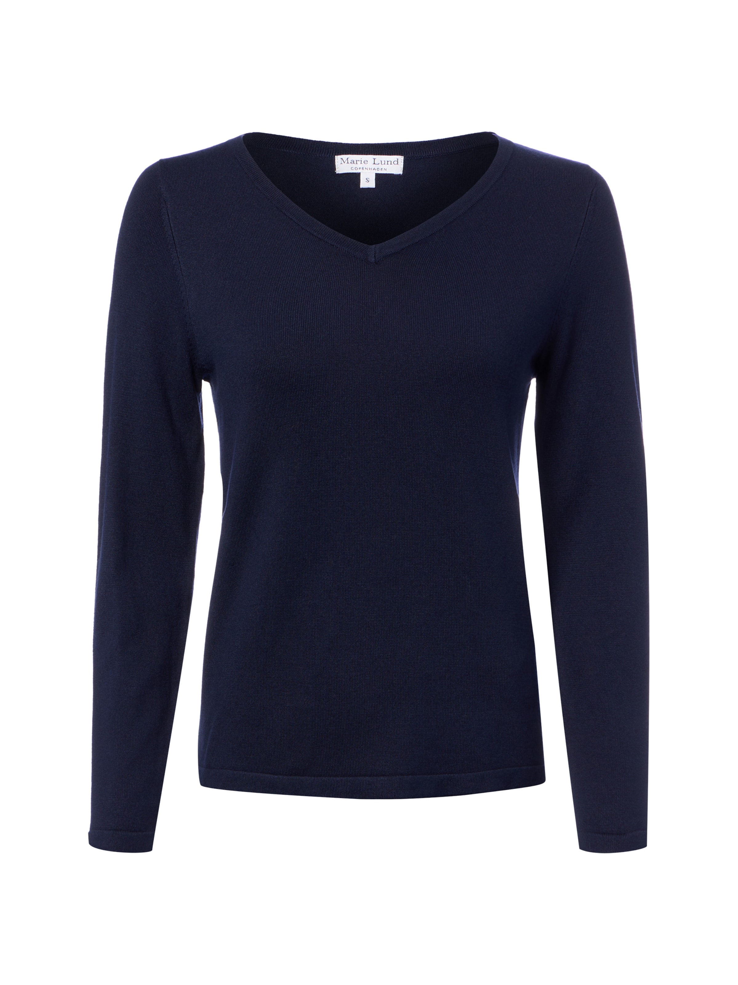 Pull-over Marie Lund en bleu : devant