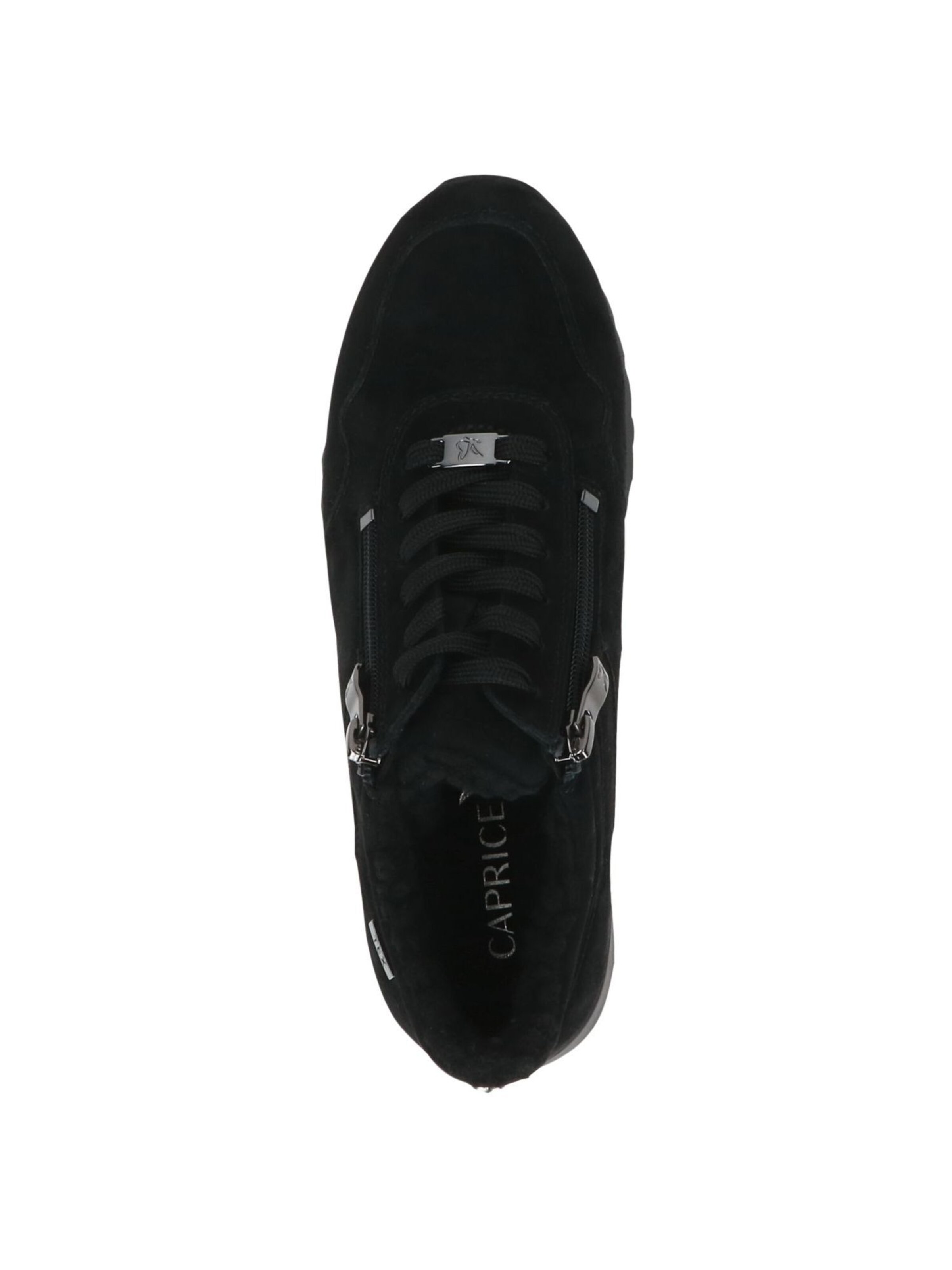 CAPRICE Lace-Up Ankle Boots in Black