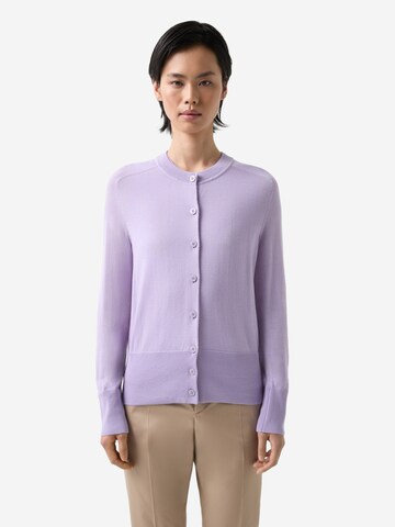BOGNER Strickjacke 'Ilma' in Lila: Vorderseite