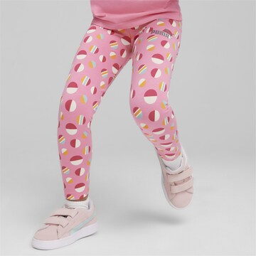 PUMA Skinny Leggings 'Summer Camp' in Roze: voorkant