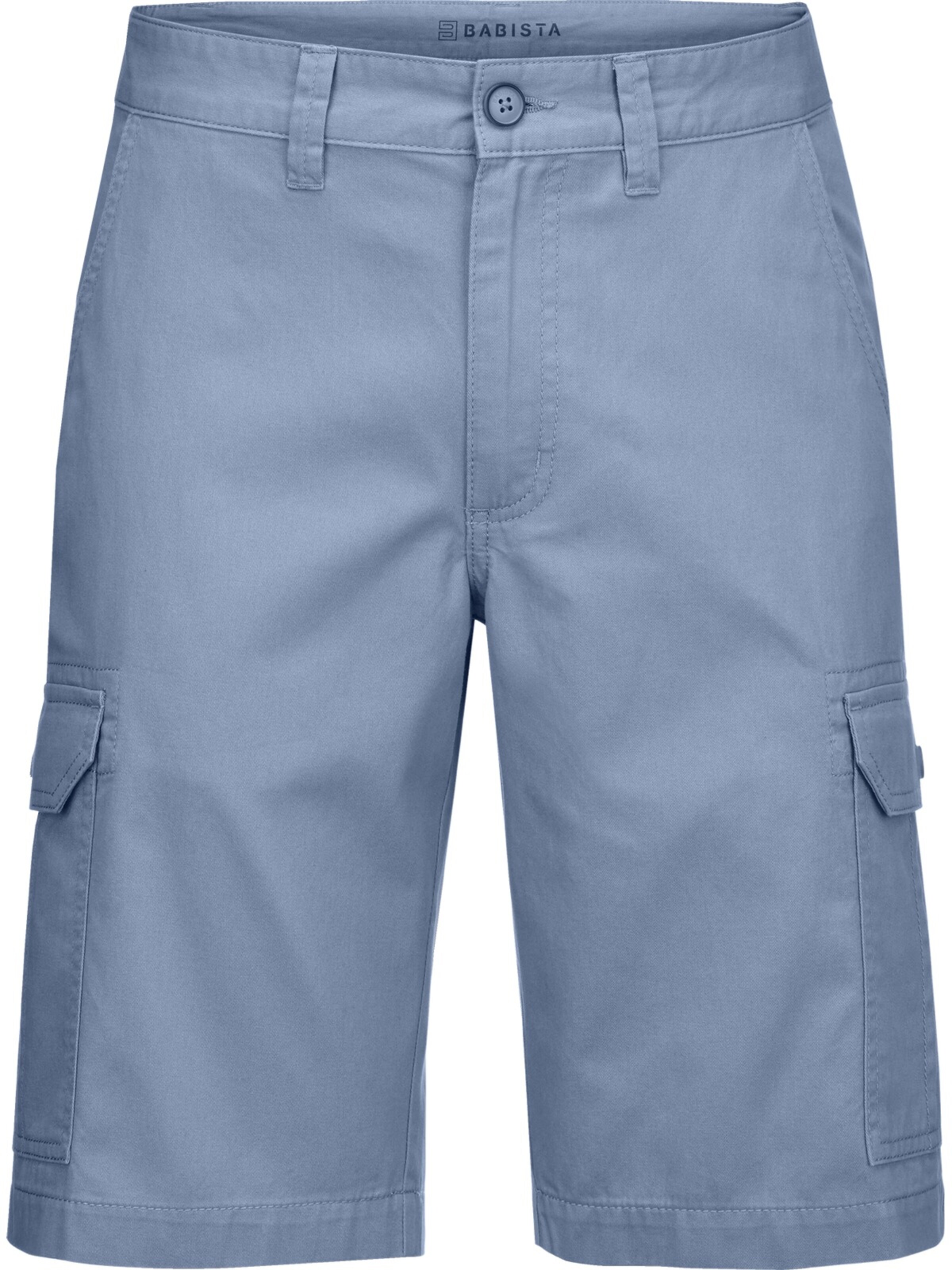 BABISTA Regular Bermuda in Blau: Vorderseite