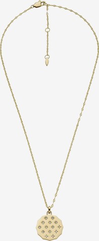 FOSSIL Necklace in Gold: front