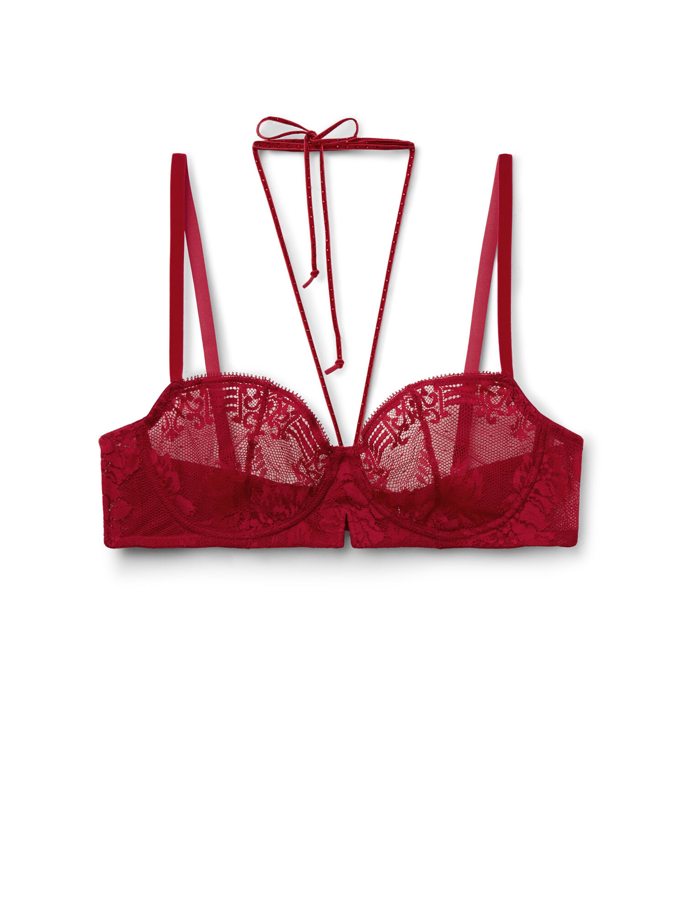 INTIMISSIMI Bra 'DENISE LA FEMME FATALE' in Red: front