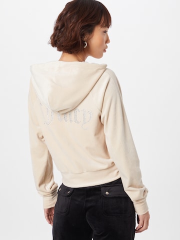 Juicy Couture Sweatjacke 'Madison' in Beige