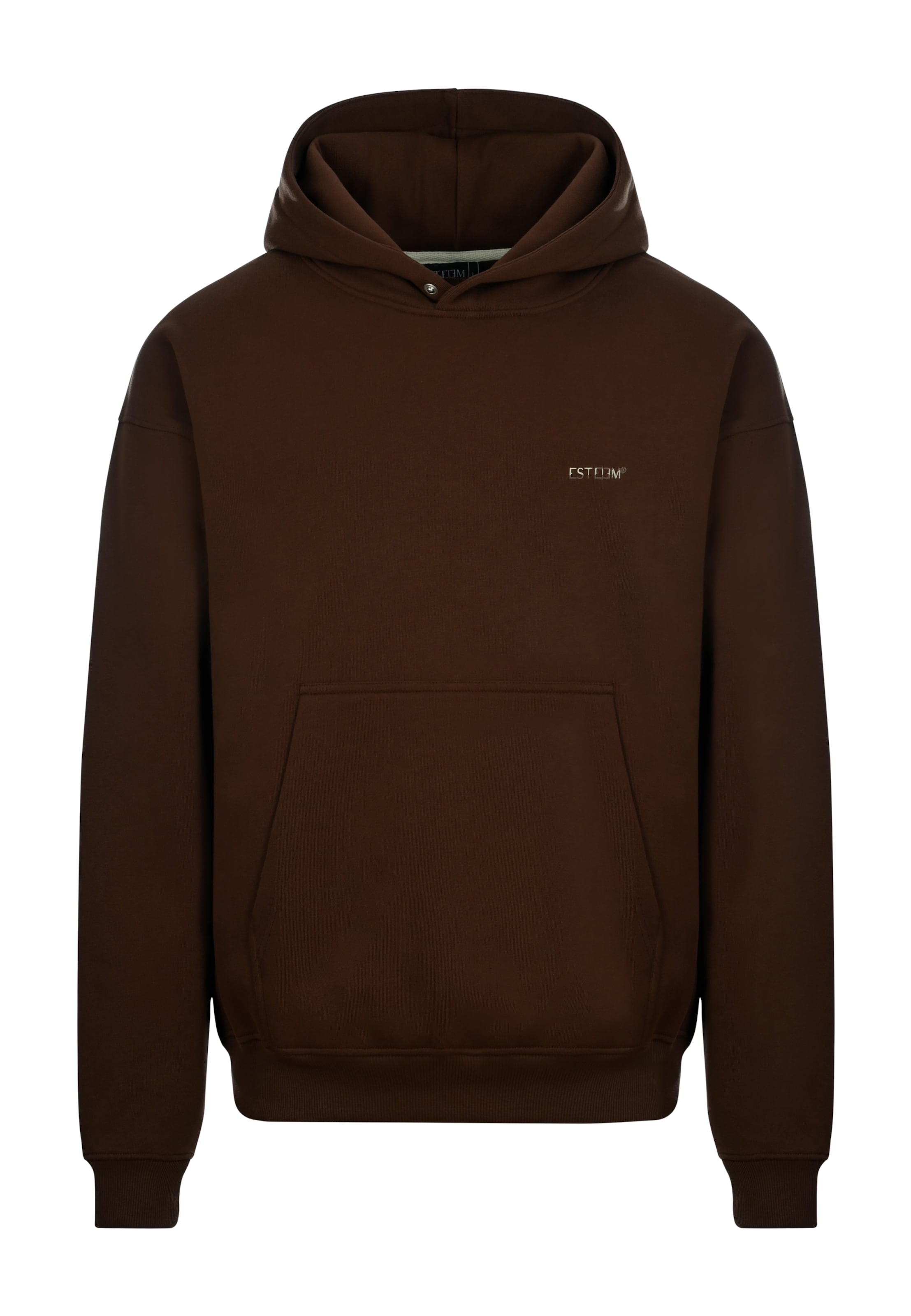Sweat-shirt 'Essential 2.0' ESTEEM en marron : devant