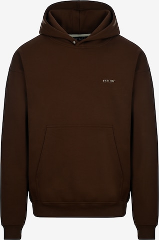 Sweat-shirt 'Essential 2.0' ESTEEM en marron : devant