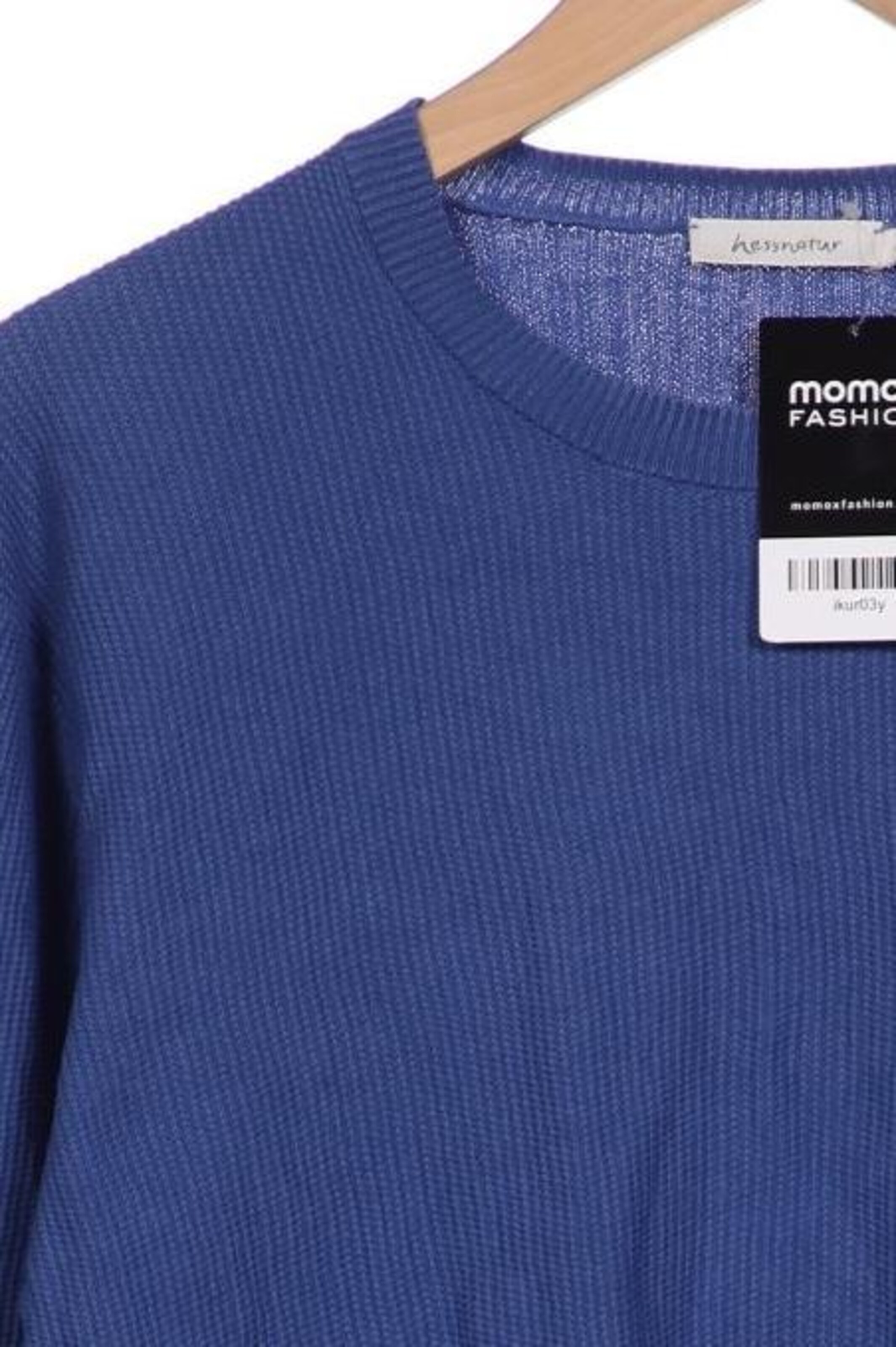 hessnatur Sweater & Cardigan in M in Blue