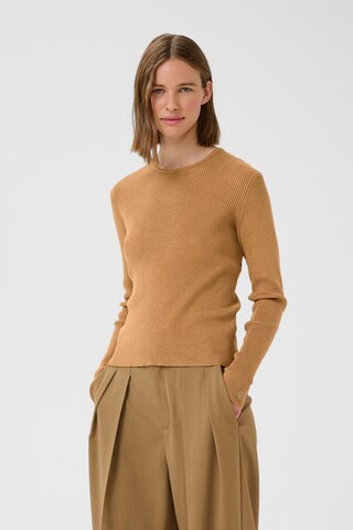 InWear Trui 'Leenah' in Beige: voorkant