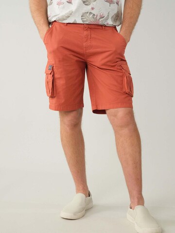 Deeluxe Loosefit Hose 'Slog' in Orange: Vorderseite