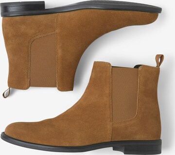 JACK & JONES Chelsea Boots 'Stan' in Braun