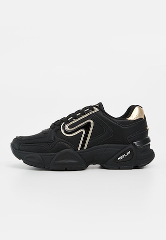 REPLAY Sneaker low i sort: forside