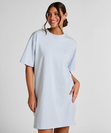 Chemise de nuit Hunkemöller en bleu : devant