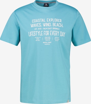 T-Shirt LERROS en bleu : devant