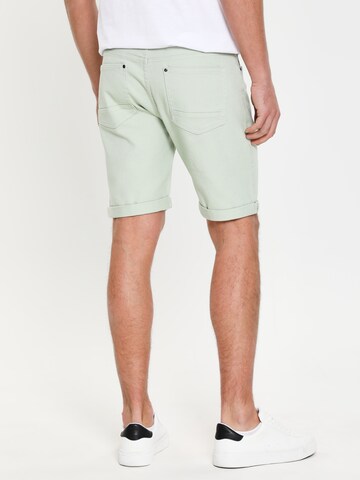 Regular Pantaloni 'Sanky' de la Threadbare pe verde