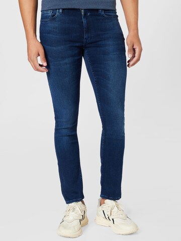 ARMEDANGELS Slimfit Jeans 'JAARI' in Blauw: voorkant