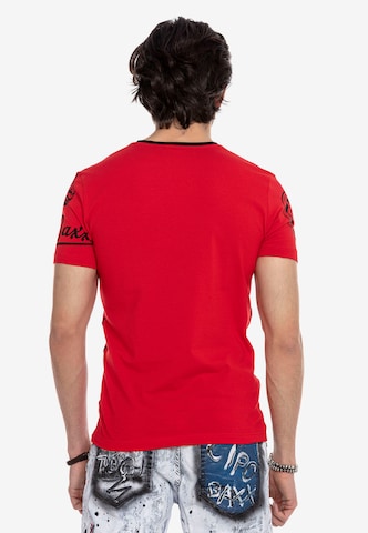 CIPO & BAXX T-Shirt 'CT635' in Rot
