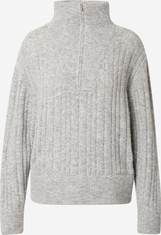 Gestuz Pullover 'Alpha' in Grau: predná strana