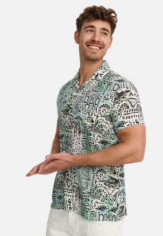 Coupe regular Chemise 'Milky' INDICODE JEANS en bleu