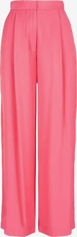 ARMANI EXCHANGE Wide leg Pants in Pink: front