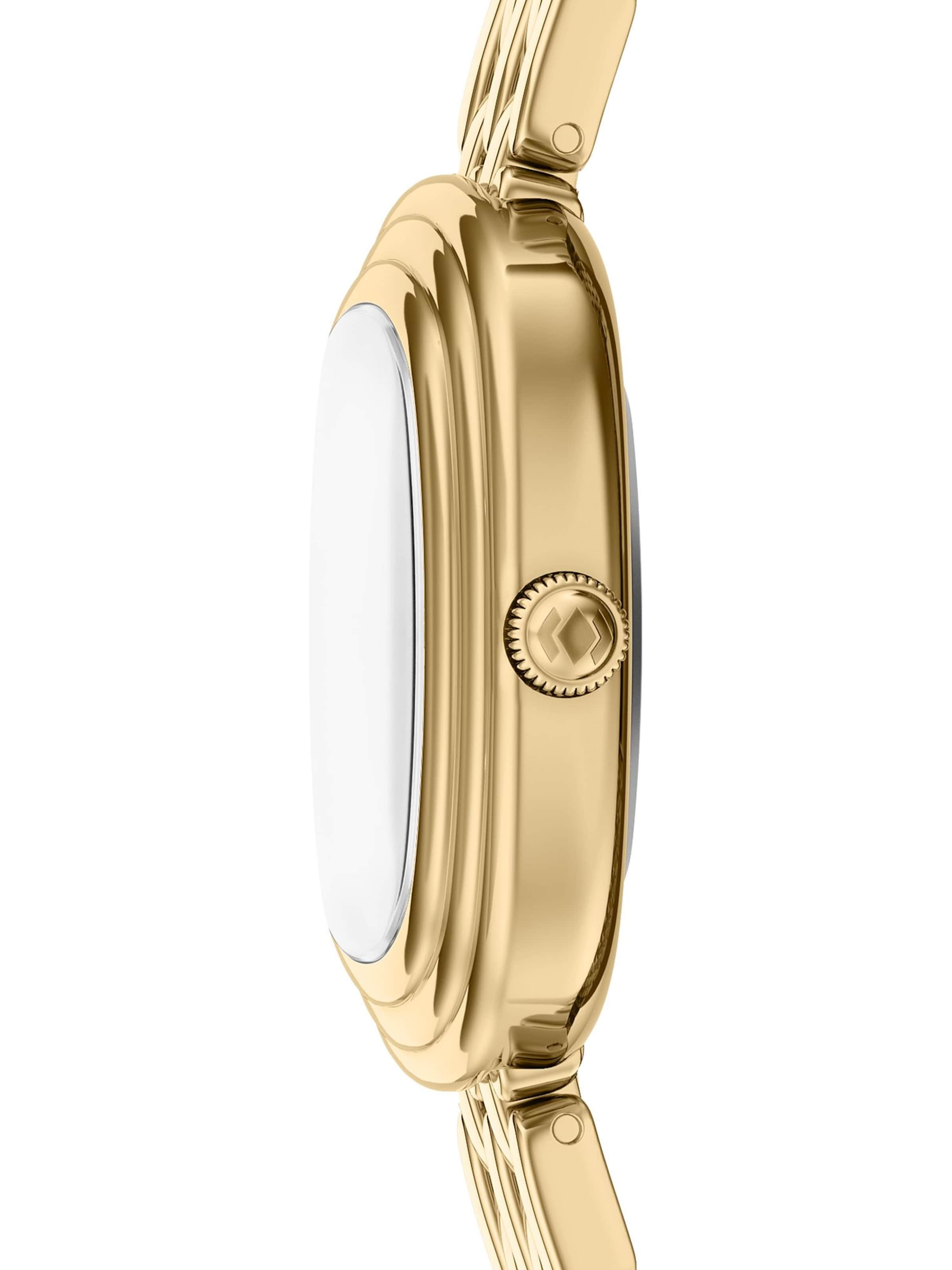 FOSSIL Analogt ur 'Genevieve' i guld