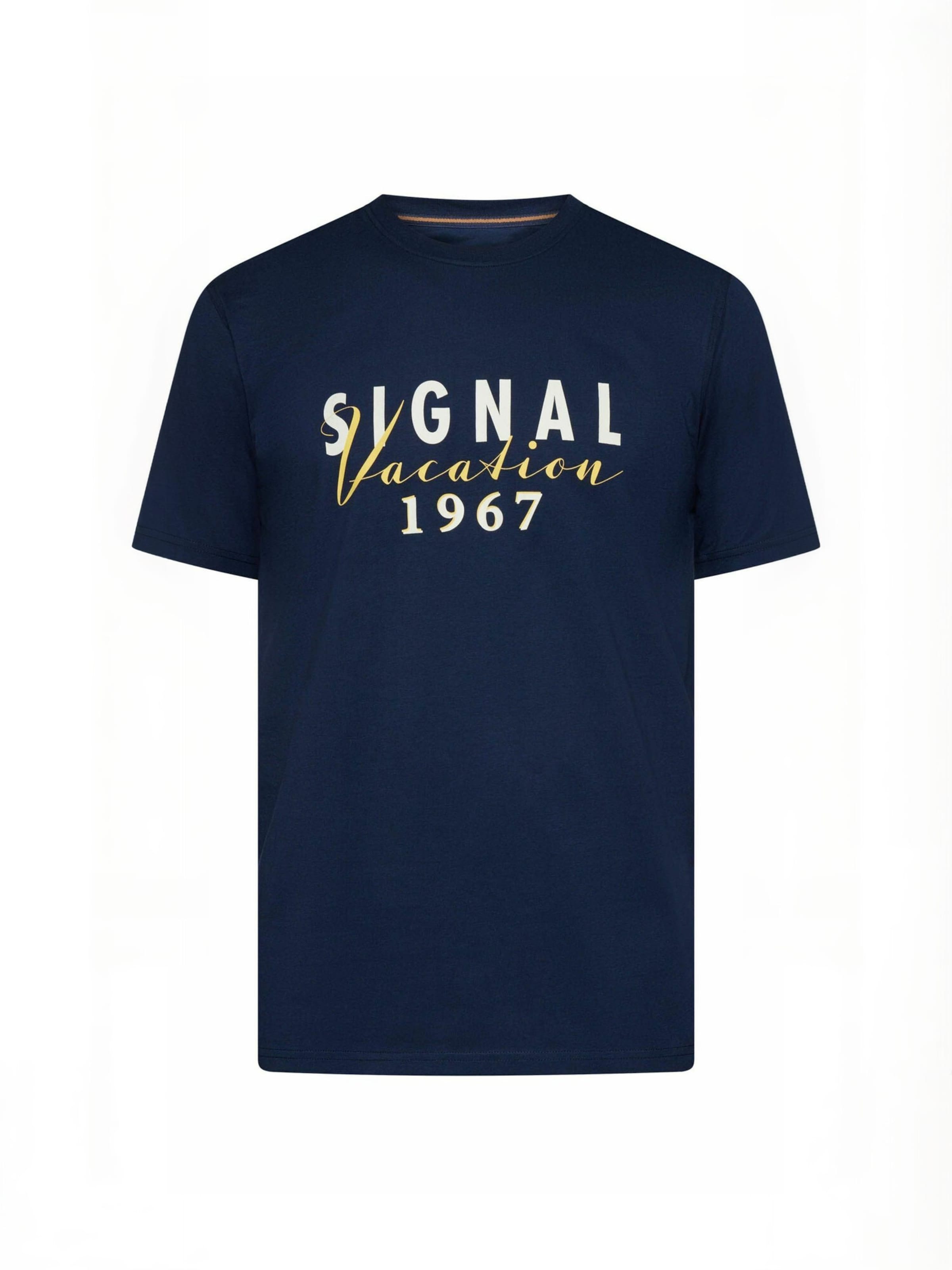 Signal Košile ' FinnSi ' – modrá: přední strana