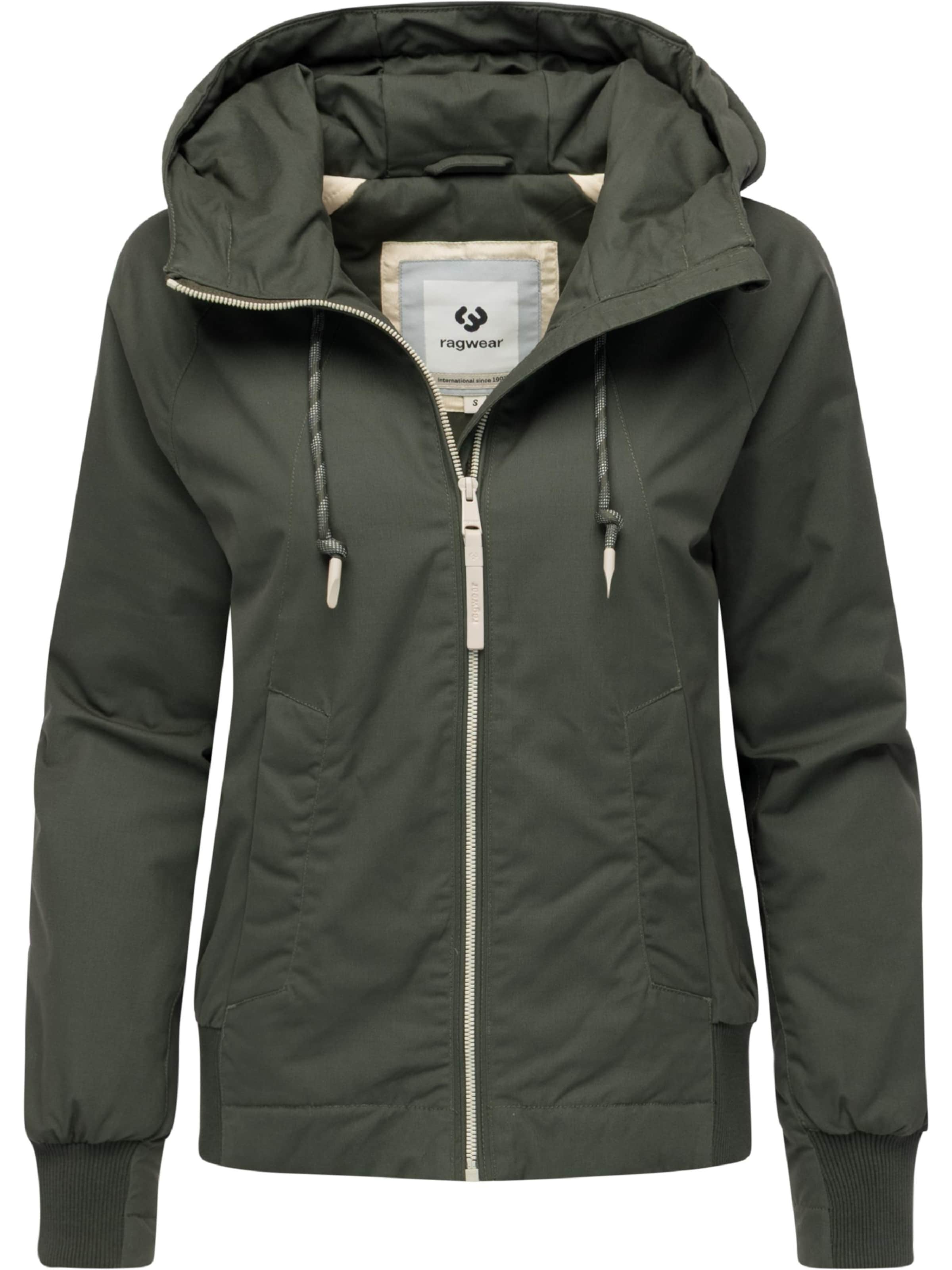 Veste fonctionnelle 'Lumie' Ragwear en vert : devant