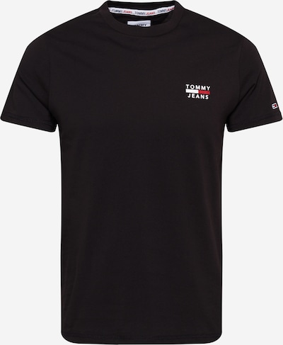 Tommy Jeans T-Shirt in rot / schwarz / weiß, Produktansicht