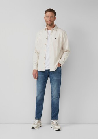 s.Oliver Regular fit Overhemd in Beige