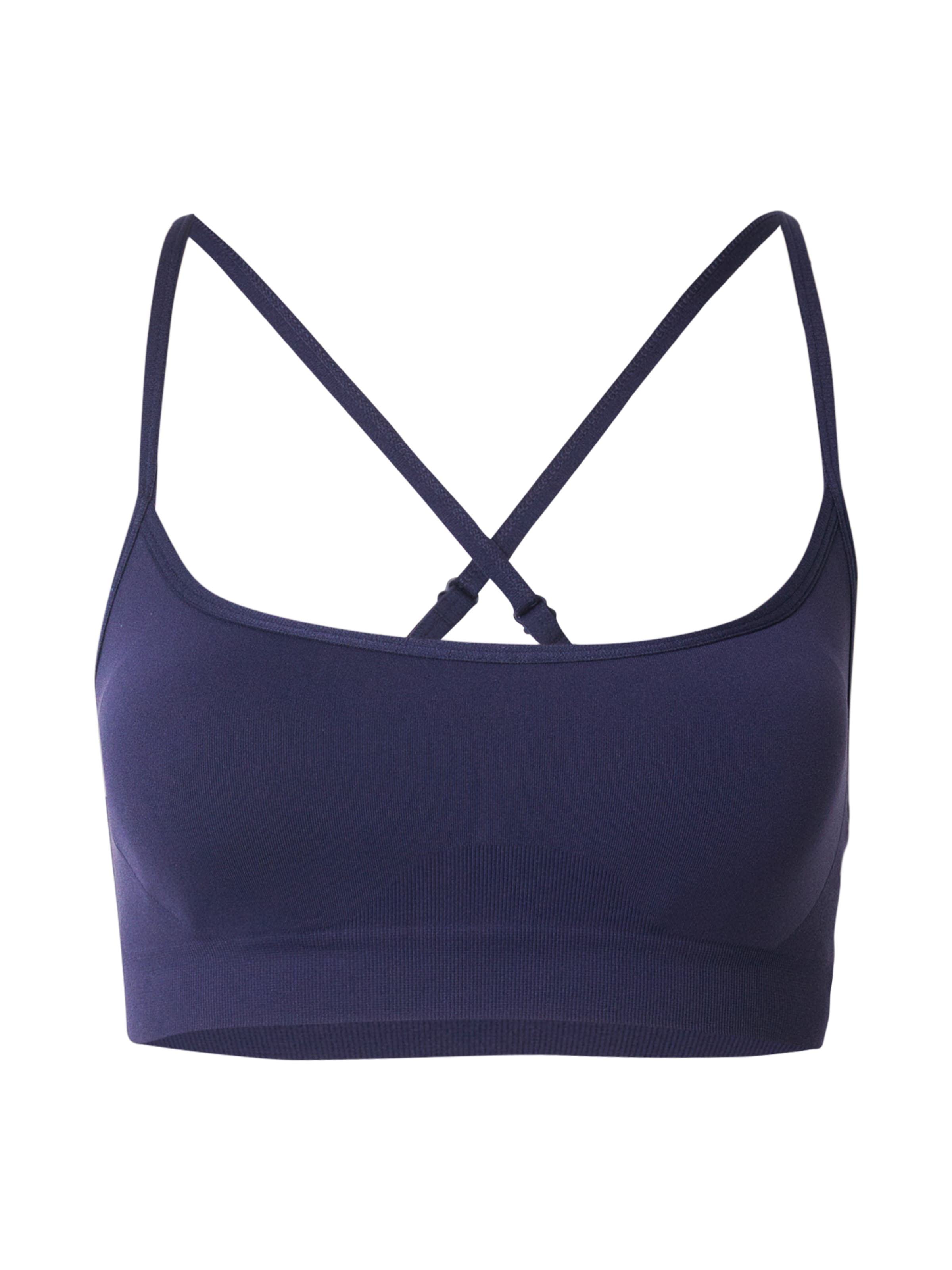 Fabletics Bustier Sports-BH i blå: forside