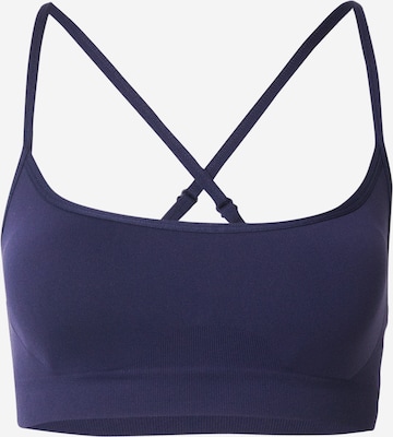 Fabletics Športová podprsenka - Modrá: predná strana