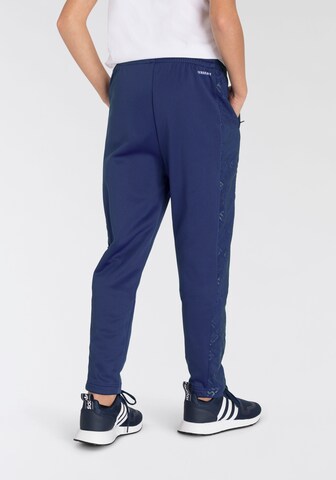 ADIDAS PERFORMANCE Regular Workout Pants in Blue