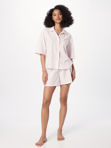 Shorty TOMMY HILFIGER en rose : devant