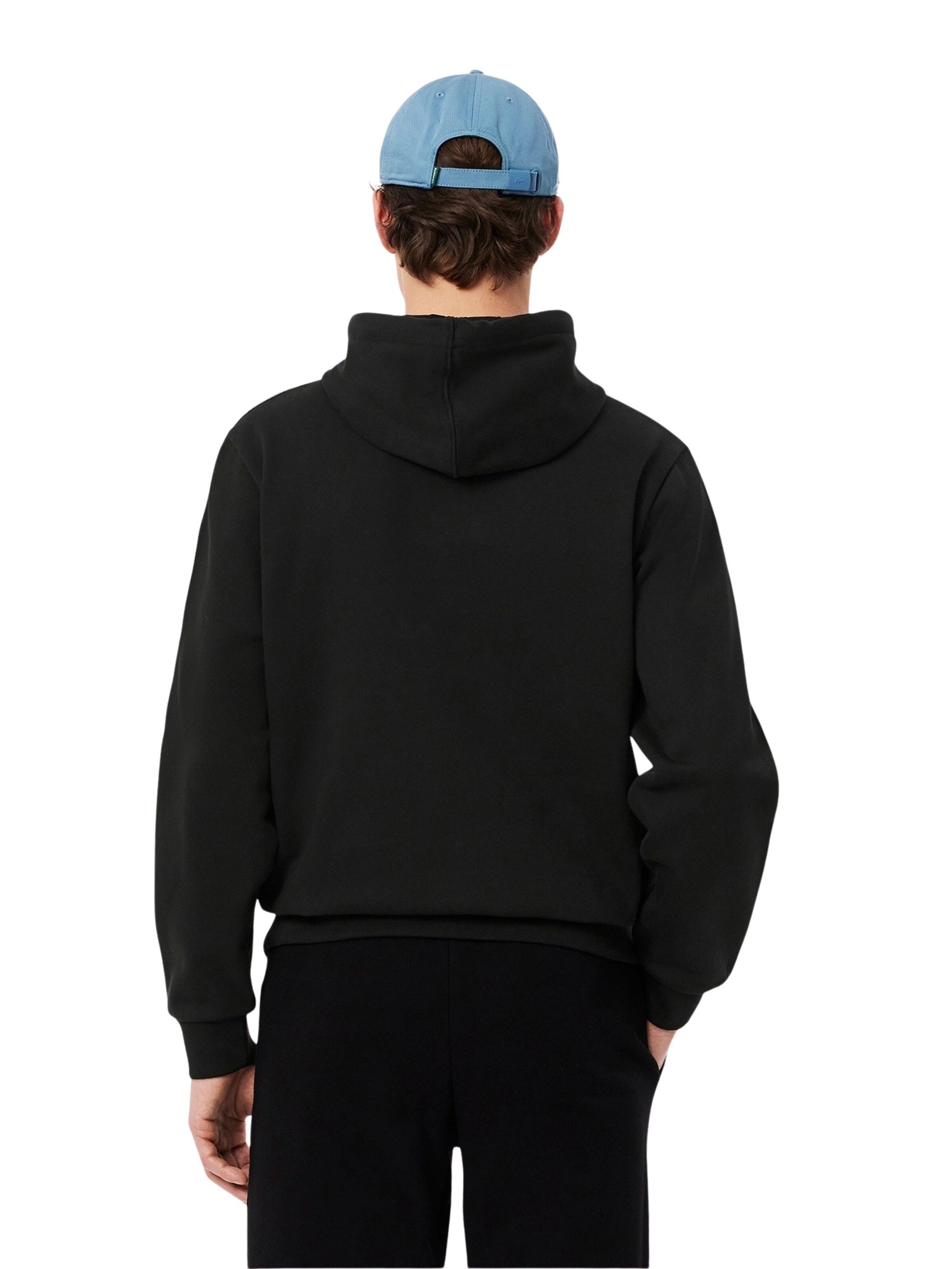 LACOSTE Sweatjacke in Schwarz