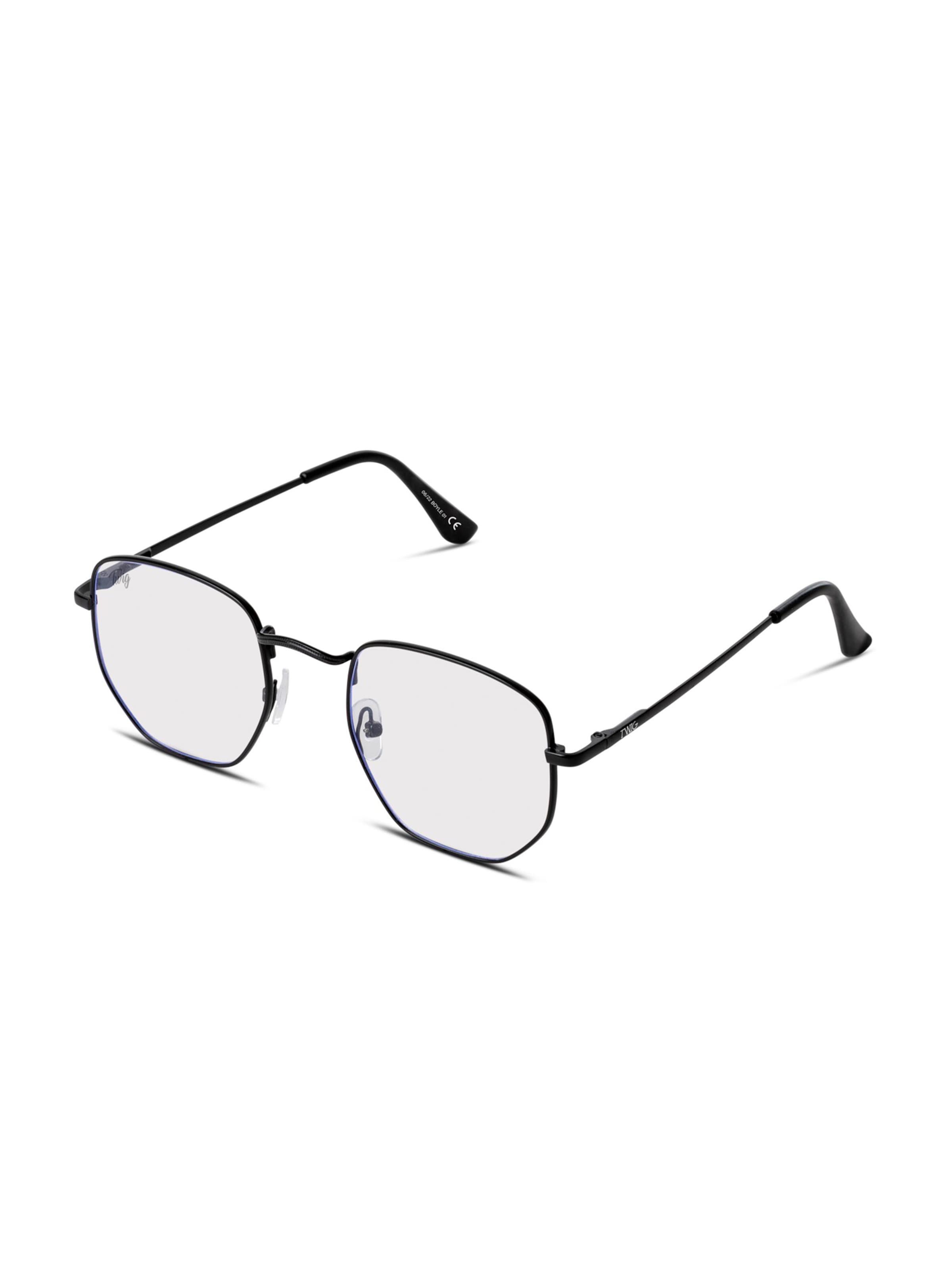 TWIG Concept Milano Glasses 'Boyle' in Black: front