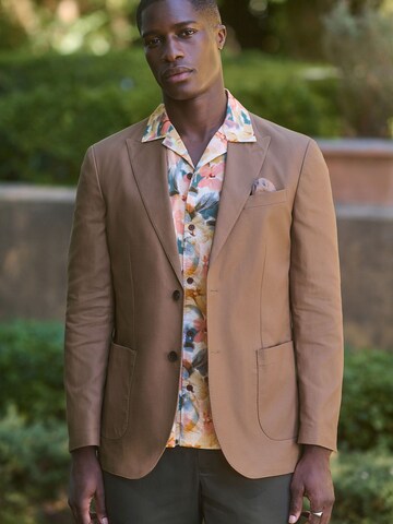 Regular fit Giacca da completo di Next in marrone: frontale