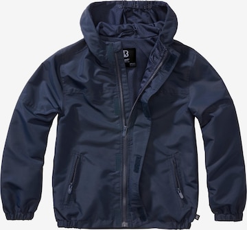 Brandit Between-Season Jacket in Blue: front