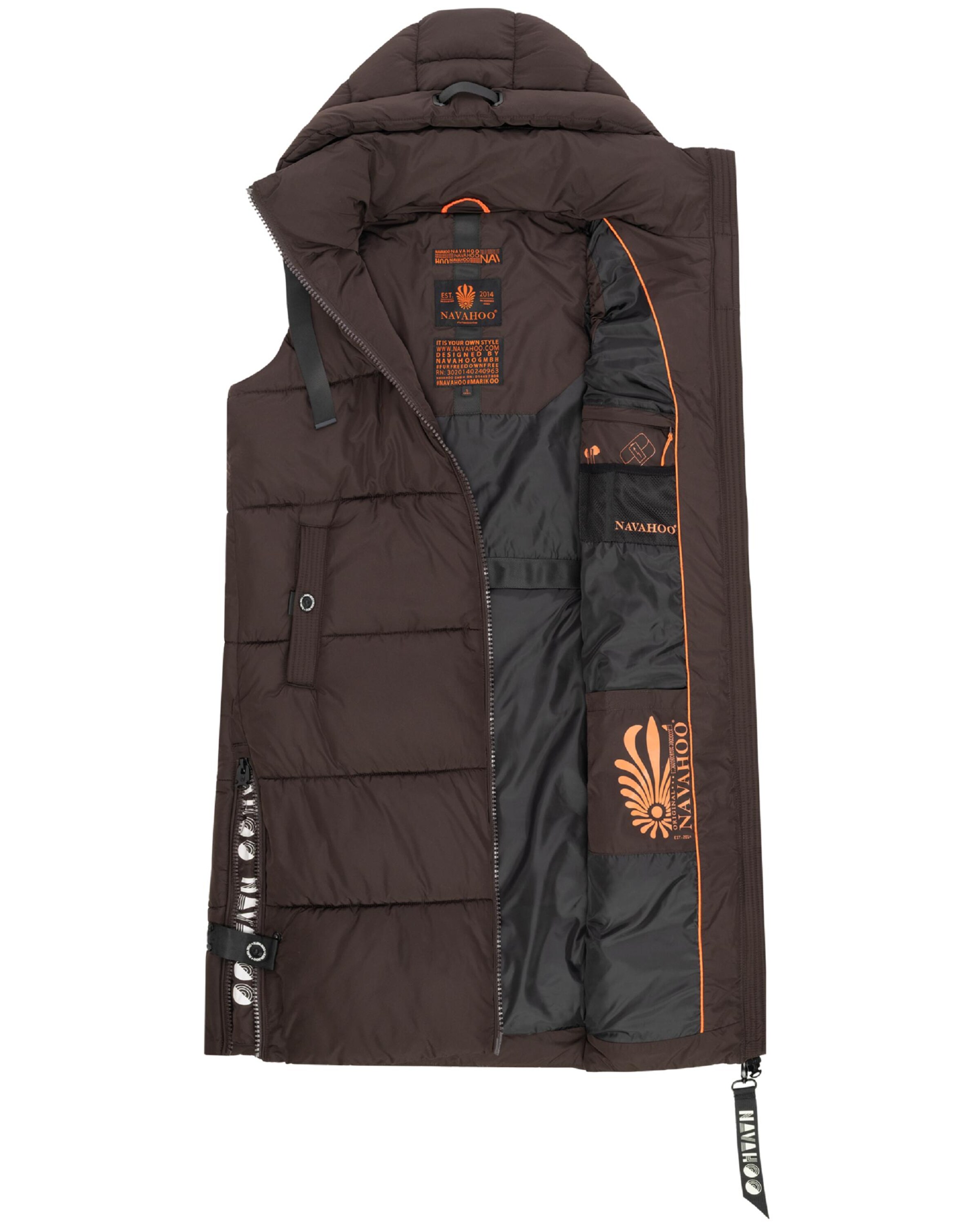 NAVAHOO Weste in Braun