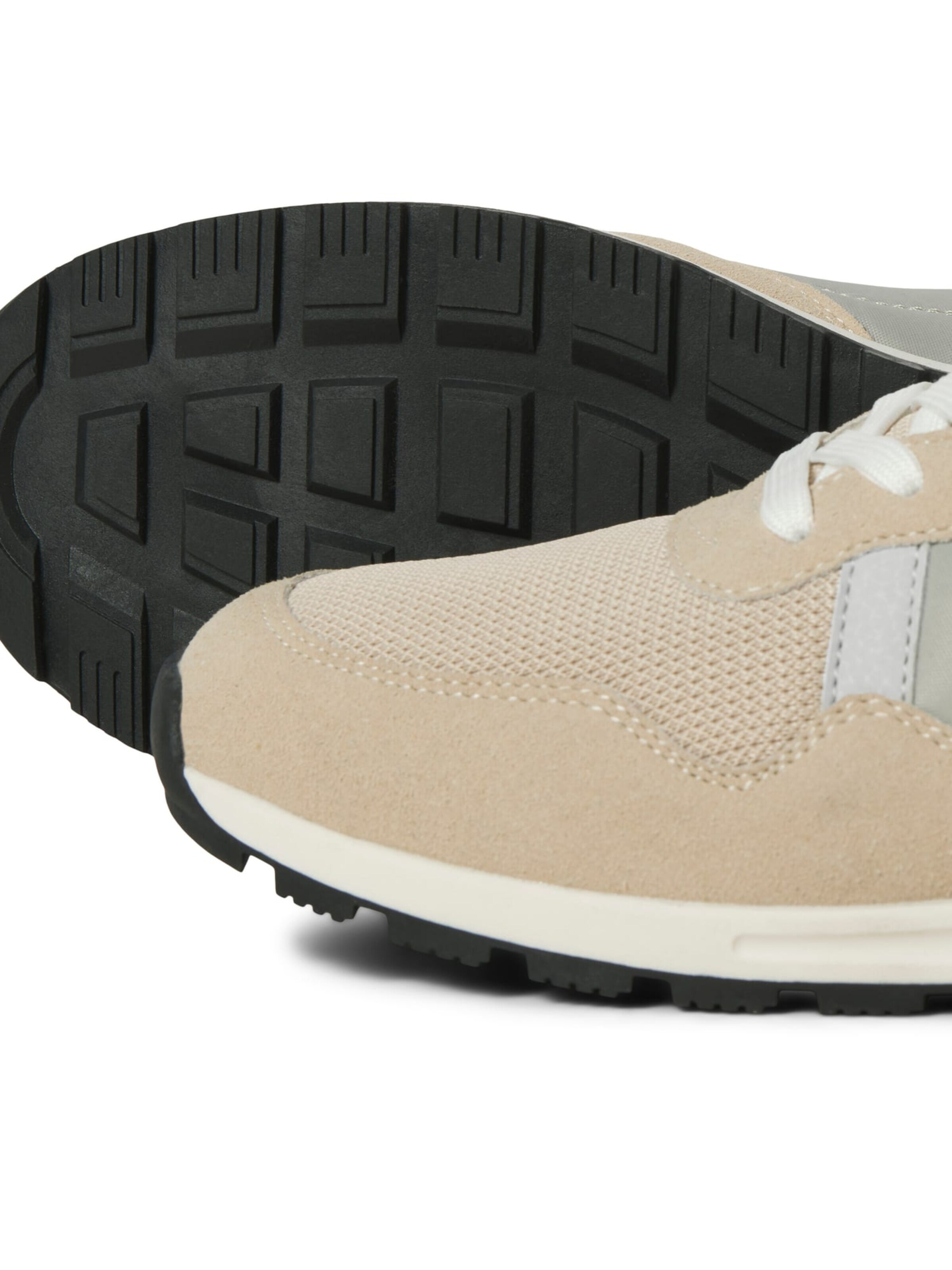 JACK & JONES Sportieve veterschoen 'Harrow' in Beige