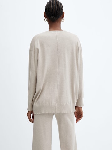 MANGO Sweater 'VIEIRA' in Beige