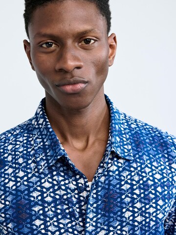 Coupe regular Chemise Desigual en bleu