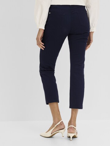 Coupe slim Pantalon bonprix en bleu