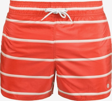 BLEND Board Shorts 'Salvio' in Red: front