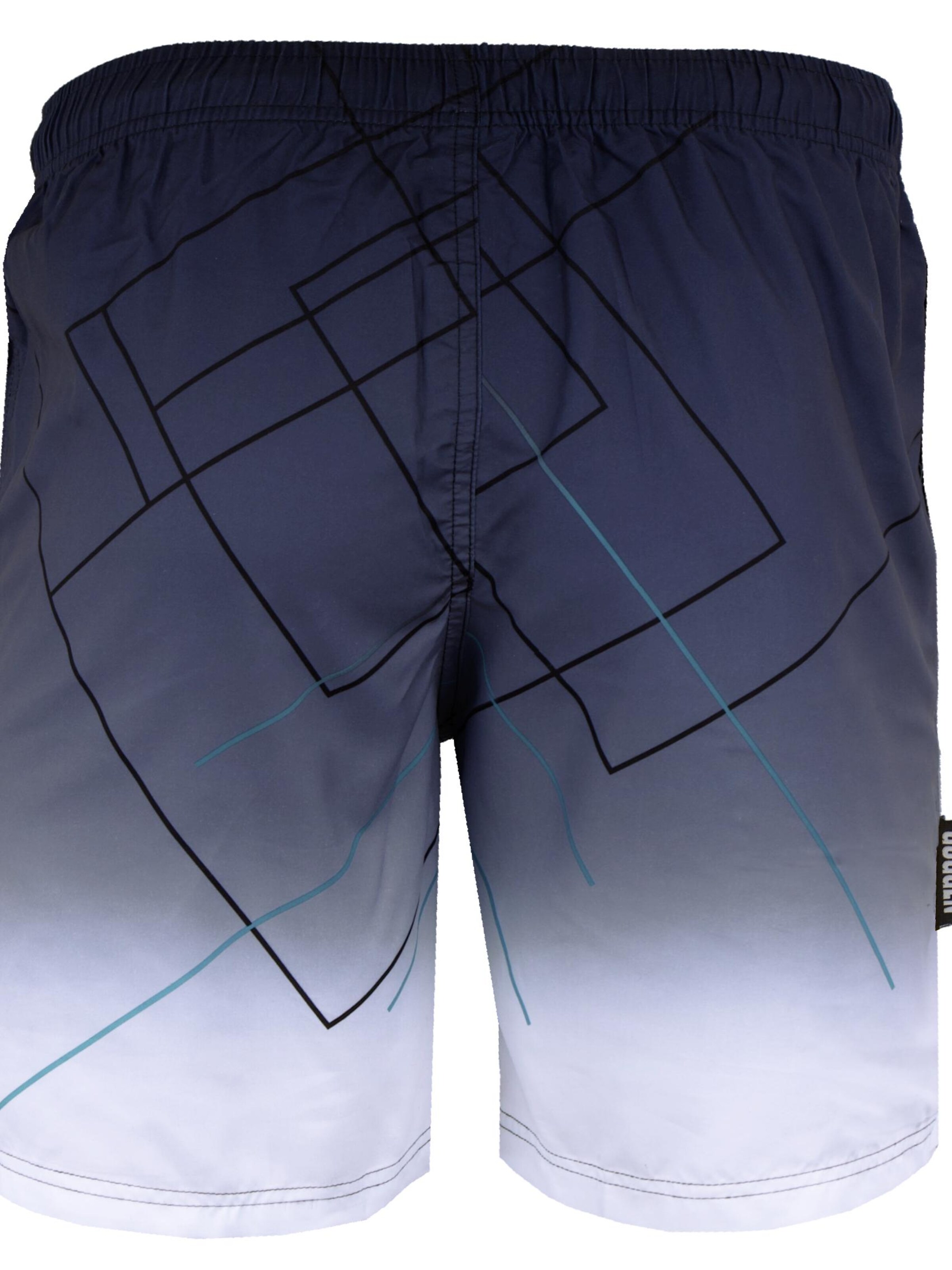 Guggen Mountain Badeshorts 'Boardshorts B2'‌‌‌‌‌‌‌‌‌‌ in Schwarz