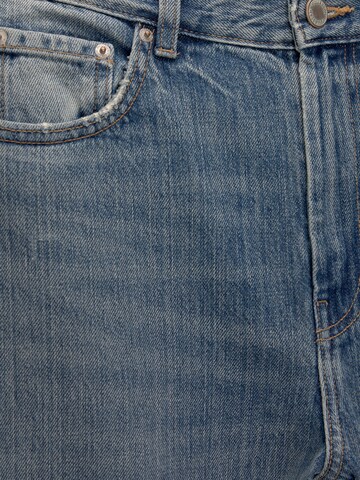 Pull&Bear Wide Leg Jeans in Blau