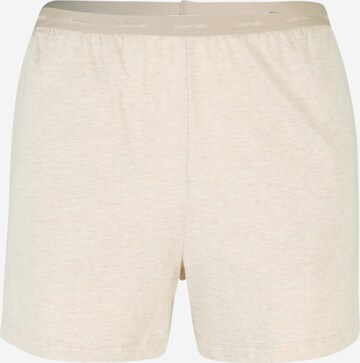 Calvin Klein Underwear Pyjamahose in Beige: predná strana