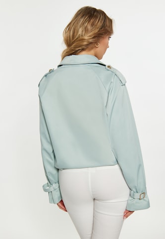 faina Between-Season Jacket in Green