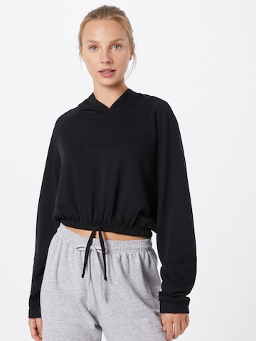 Onzie Sportief sweatshirt 'Cinch' in Zwart: voorkant