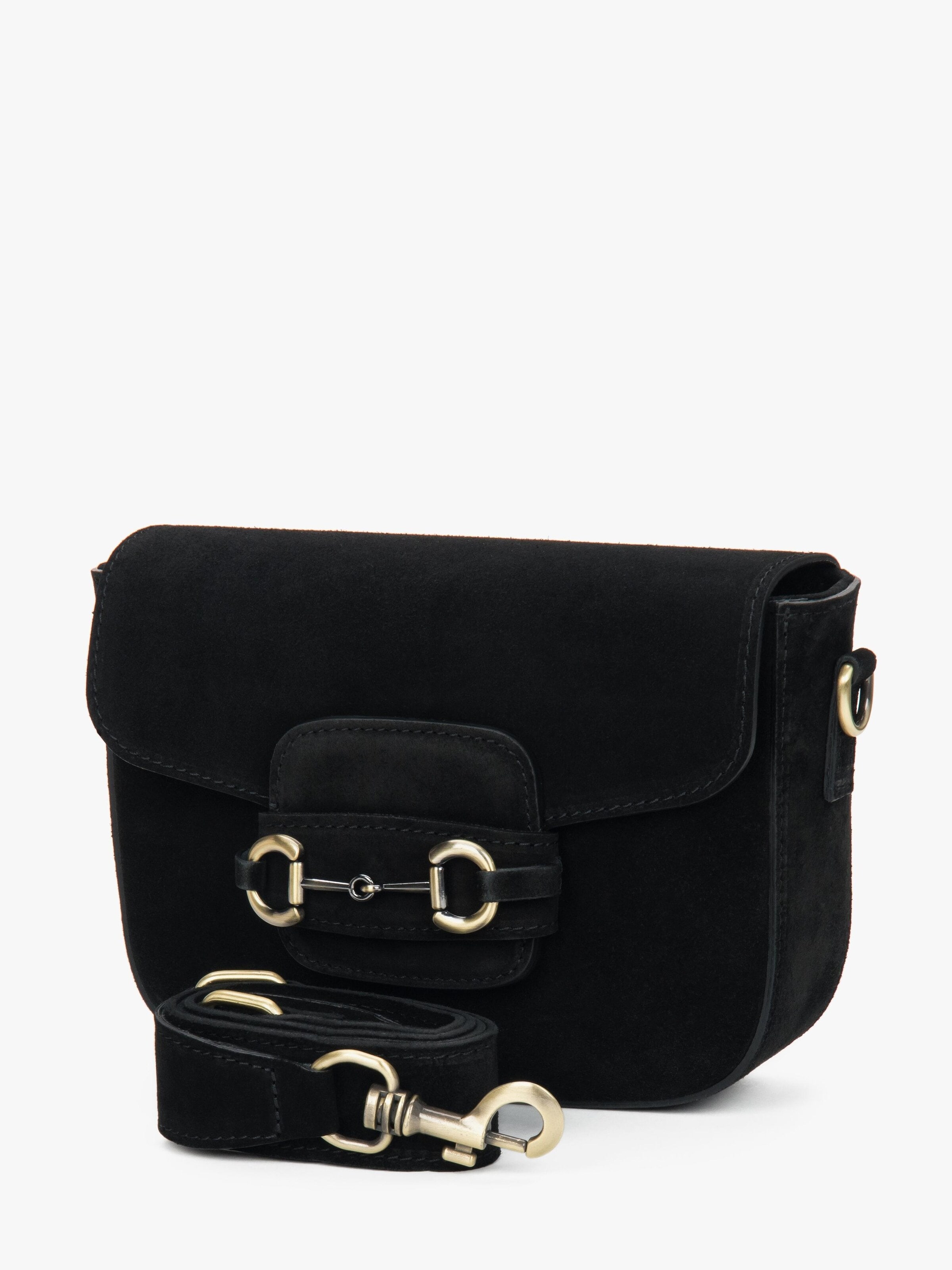 Estro Shoulder Bag '1223' in Black