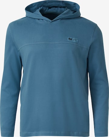 s.Oliver Men Big Sizes Shirt in Blue: front